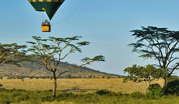 Hot air balloon safari Tanzania