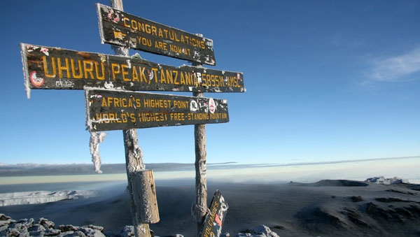 Mt. Kilimanjaro summit