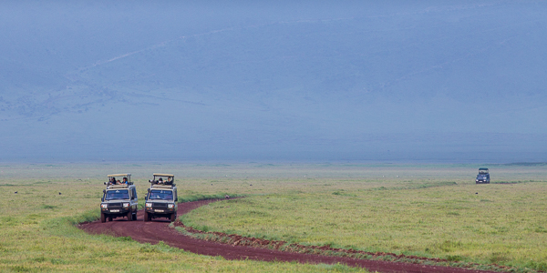 Ngorongoro Crater vehicles