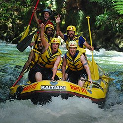 Whitewater rafting