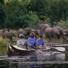 Boat, canoe, dhow, kayak, mokoro safari