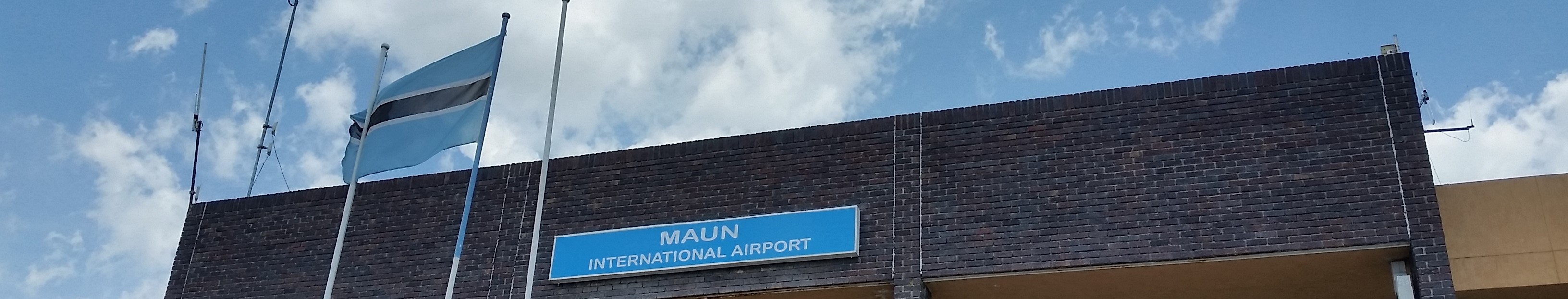 Maun airport, Botswana