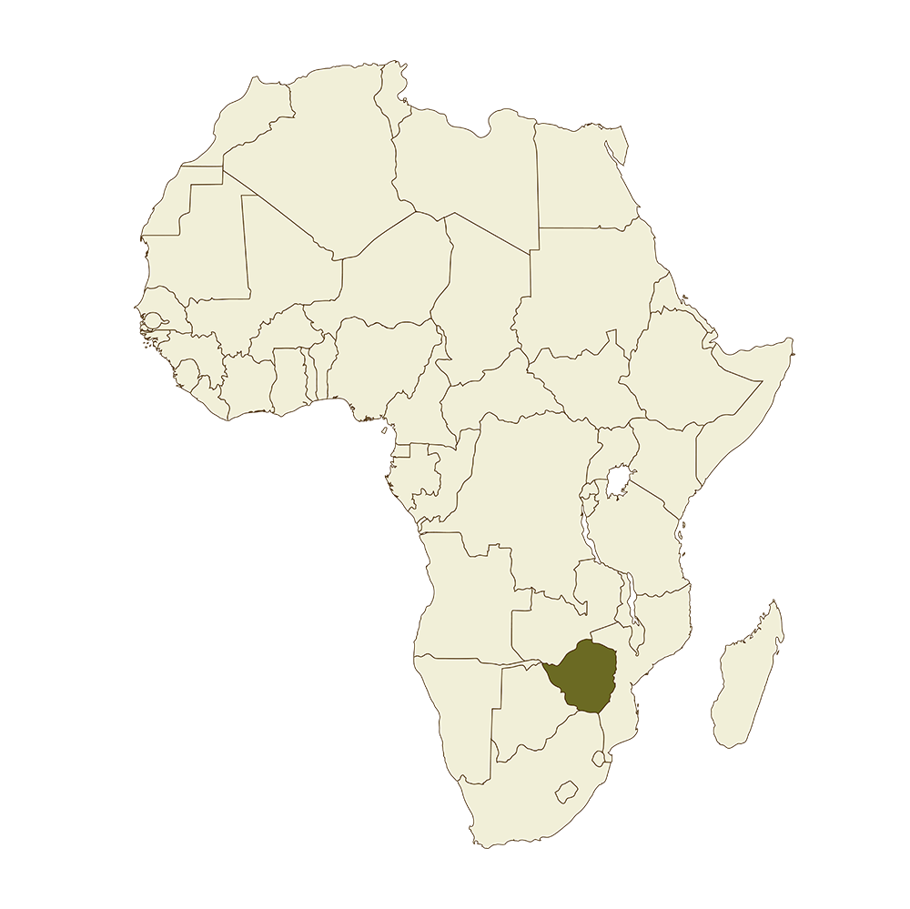 Zimbabwe map