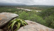 Black Umfolozi River in Hluhluwe Umfolozi Game Reserve, South Africa