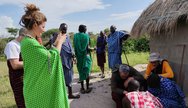Masai boma at LAKE Manyara