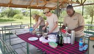 Lunch in Tarangire