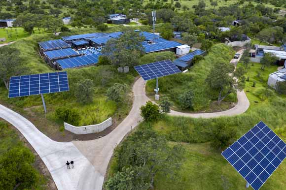 Cheetah Plains solar panels
