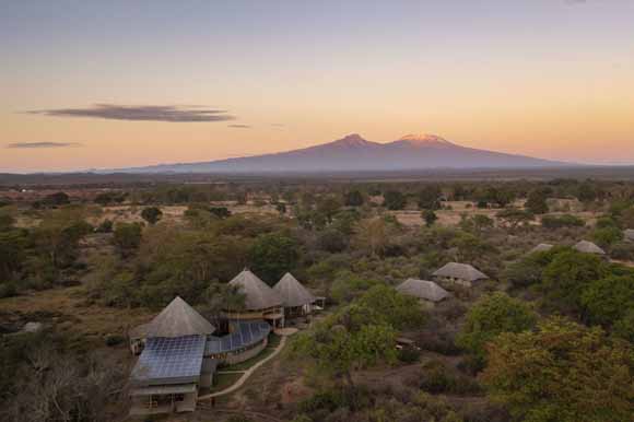 Stunning views from carbon positive Chyulu Club