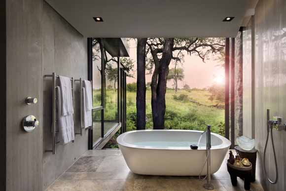 Cheetah Plains private guest suite luxury bathroom