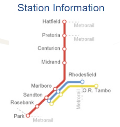 Gautrain map