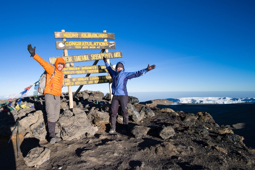Success on Kilimanjaro summit