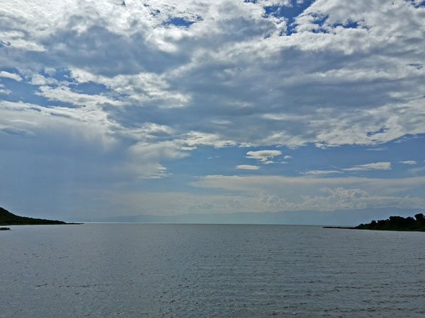 Kazinga Channel heading out to Lake Edouard