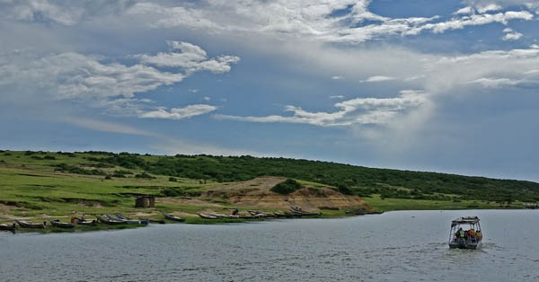 Kazinga Channel in Queen Elizabeth National Park