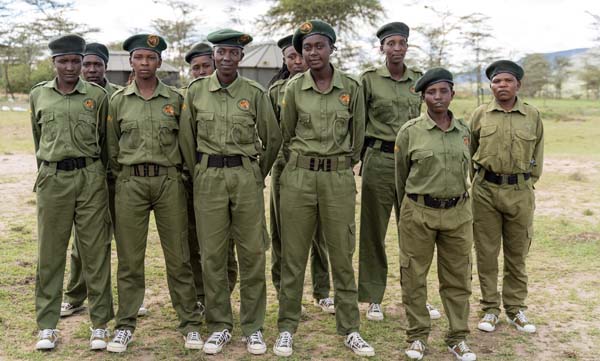 Women rangers unit Masai Mara