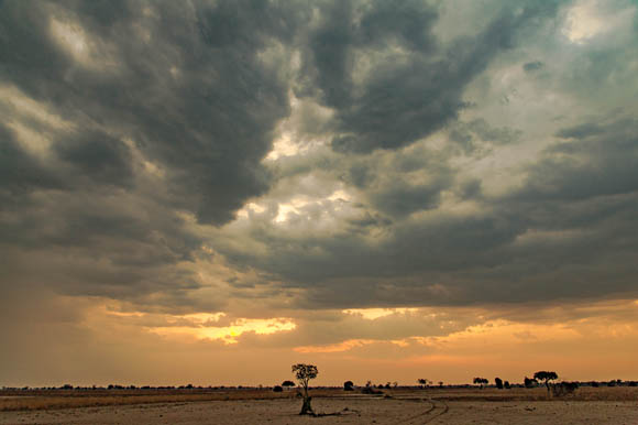 Sunset over Nsefu, South Luangwa