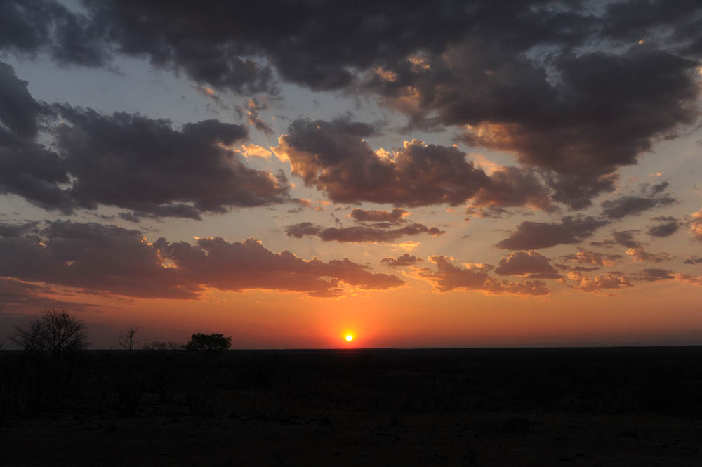 Sunset over South Luangwa